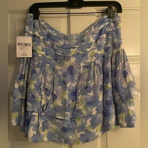 forever 21- NEW WITH TAGS floral skirt- size L